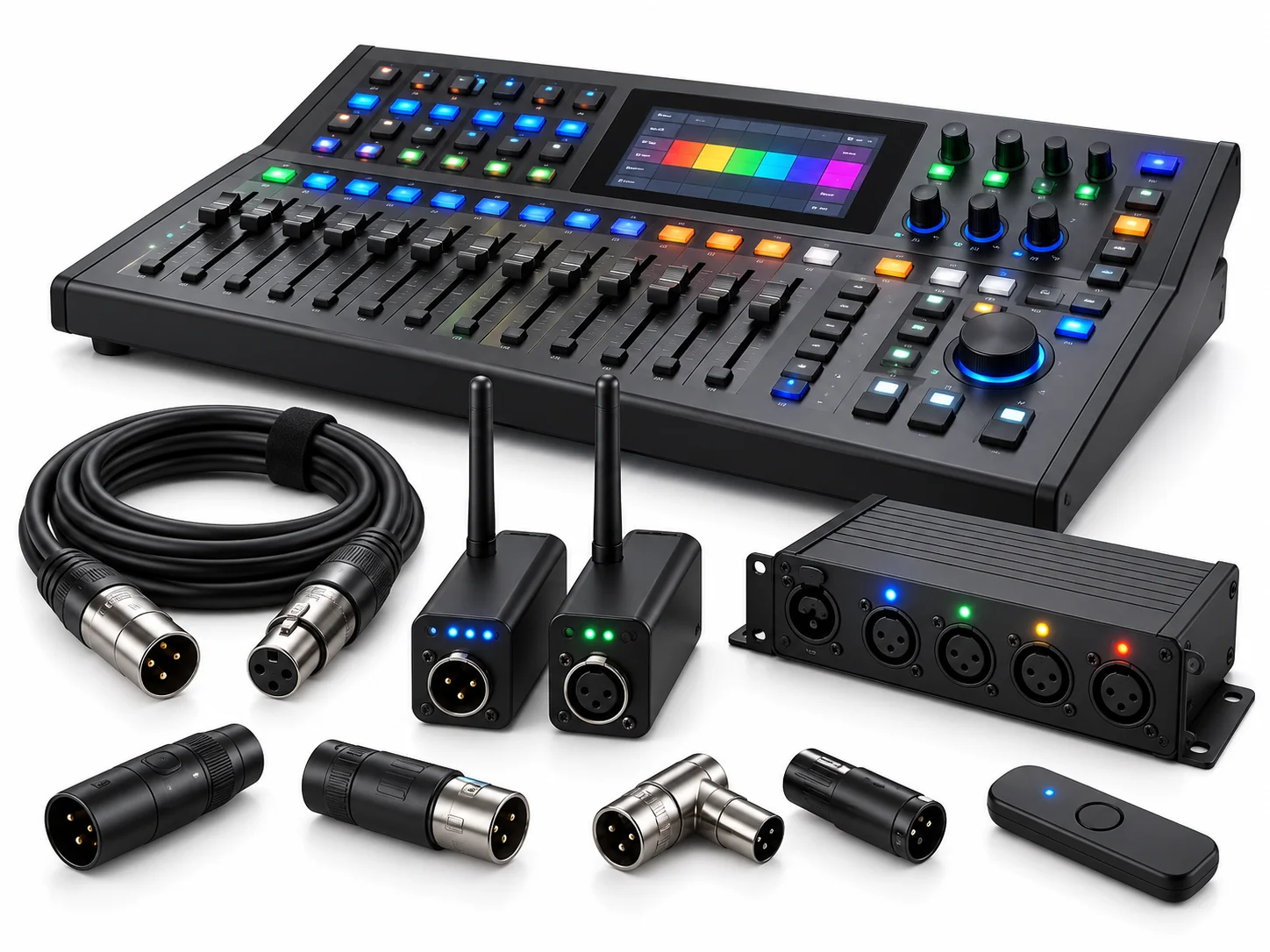 DMX контроллеры и аксессуары